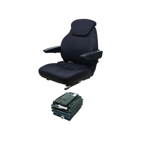 AFTERMARKET Fits Case 9301030 Series KM 440 Seat And Mechanical Suspension with Swivel 6765-KM